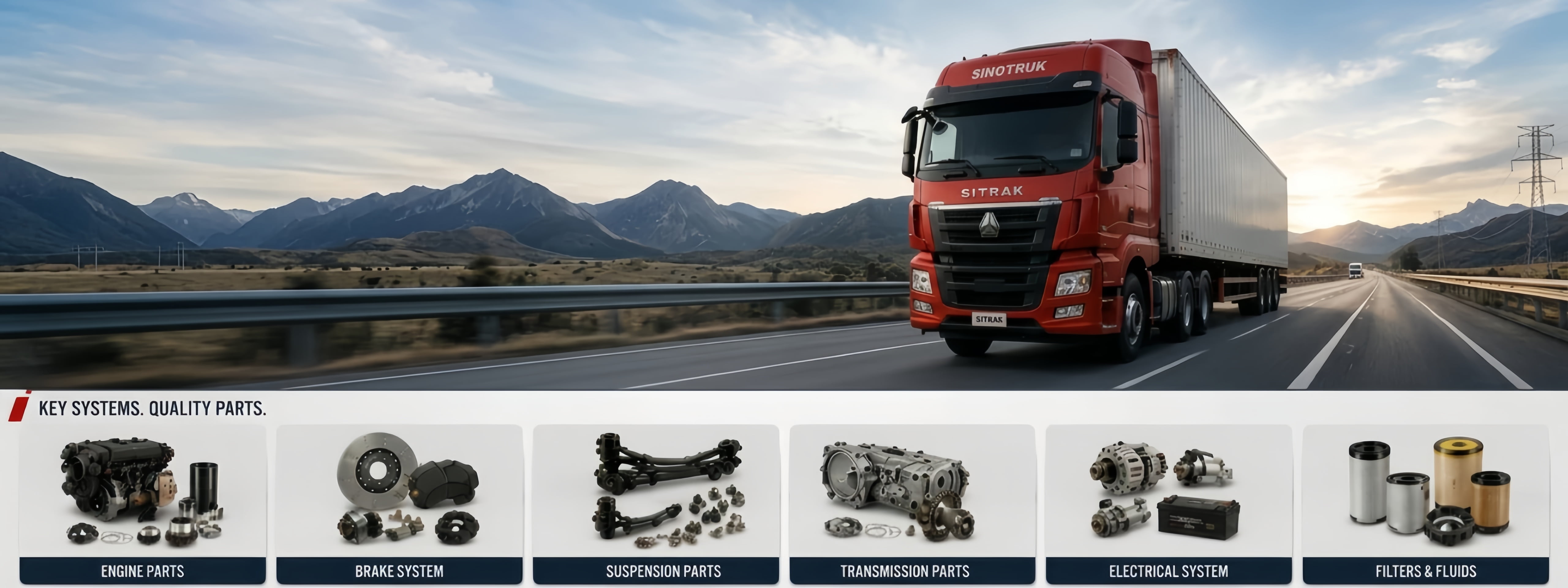 All the Systems Your Truck Needs, Support mixed procurement, one-stop procurement